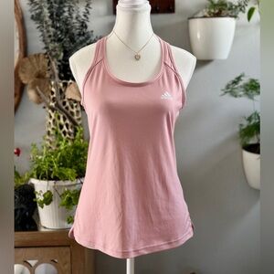 Adidas Pink Primeblue Racerback Tank Top – Size Small